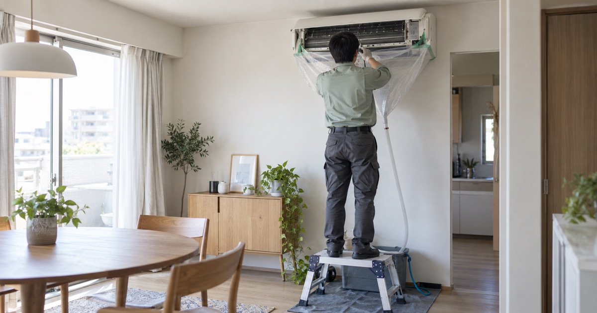 エアコンクリーニング集客|見つけてもらう手順まとめのイメージ写真